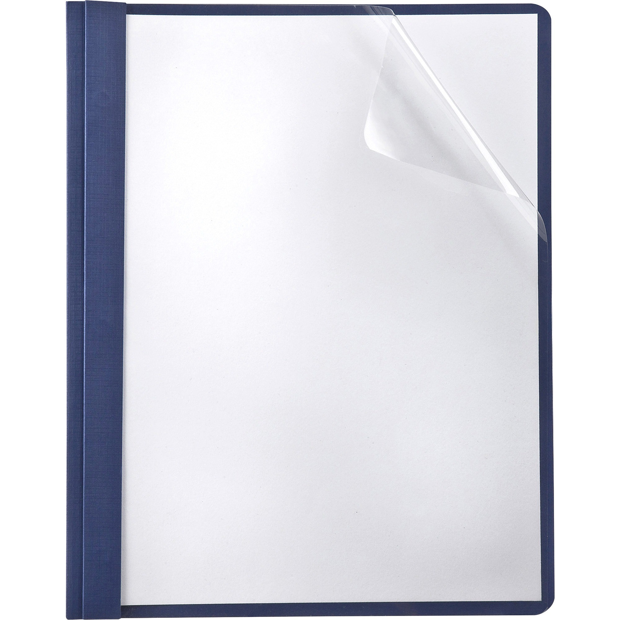 TOPS Letter Recycled Report Cover - 8 1/2" x 11" - 85 Sheet Capacity - 3 x Double Tang Fastener(s) - 1/2" Fastener Capacity for 