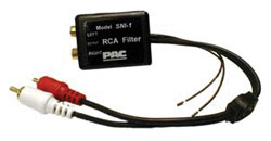 RCA FILTER FLOATING GROUND ADAPTER