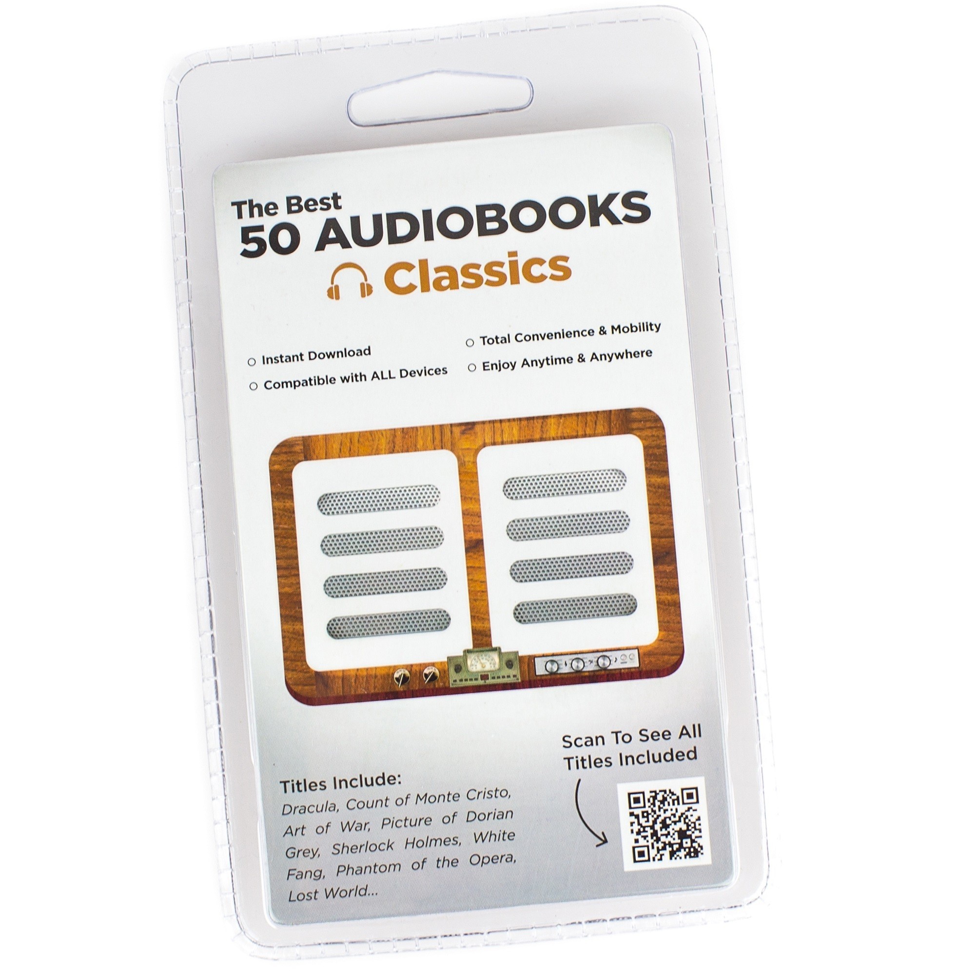 Instant Libraries CLAUIL011 50 Classic Audio Books From