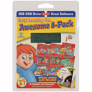 USB High Achievers Early Learning Fun, 8-Pack