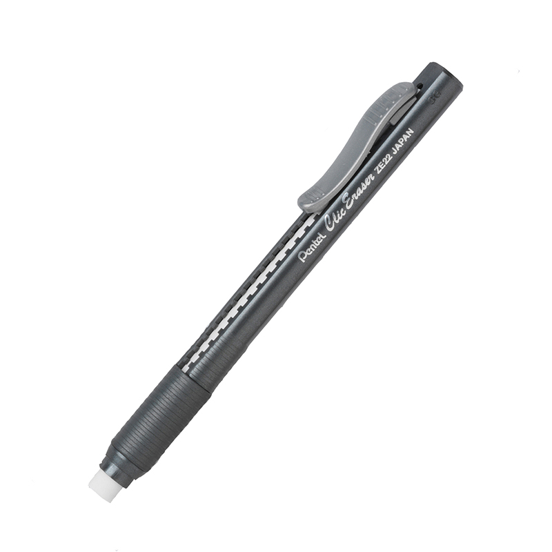 Clic Eraser Grip, Black Barrel