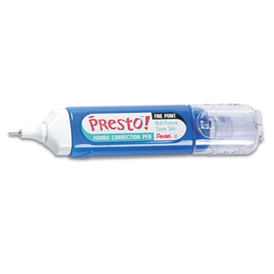 Presto! Multipurpose Correction Pen, 12 ml, White