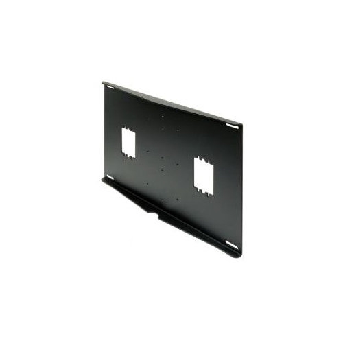 Double Metal Stud Wall Plate with Electrical Knockouts - 16" Centers