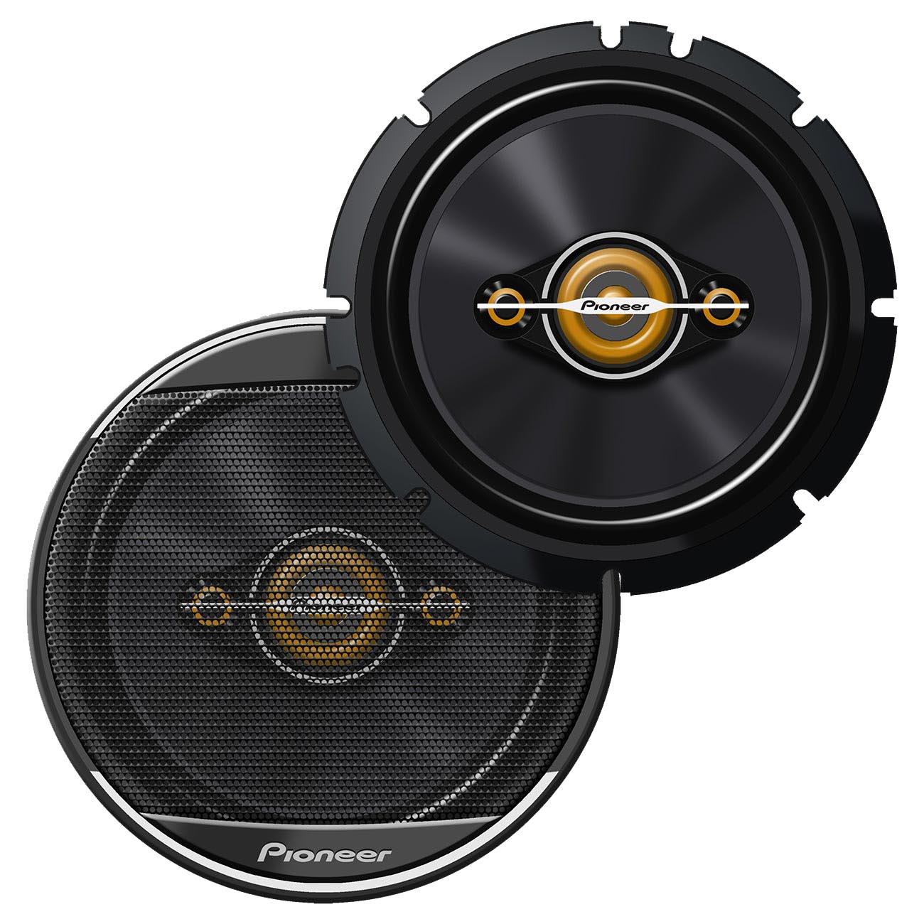 Pioneer 6-1/2" 4-Way Full Range Speakers - 350 Watts Max / 80 RMS (Pair)