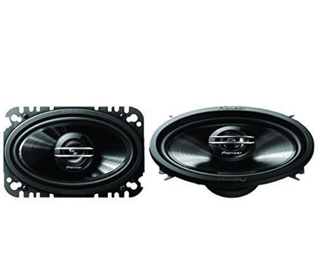 Pioneer 4x6" 2 Way Full Range Speakers 200 Watts - Pair - No Grills