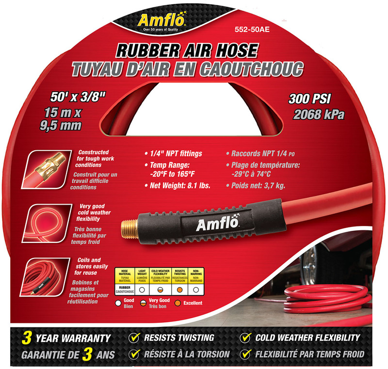 552-50Ae 3/8X50 Ft. Rubber Hose