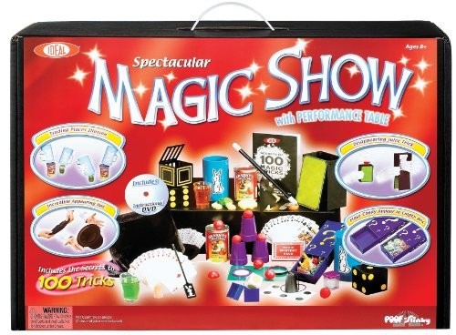 100-Trick Spectacular Magic Show Suitcase with DVD