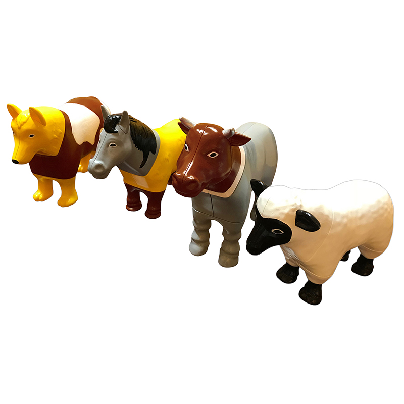 Magnetic Mix or Match Farm Animals