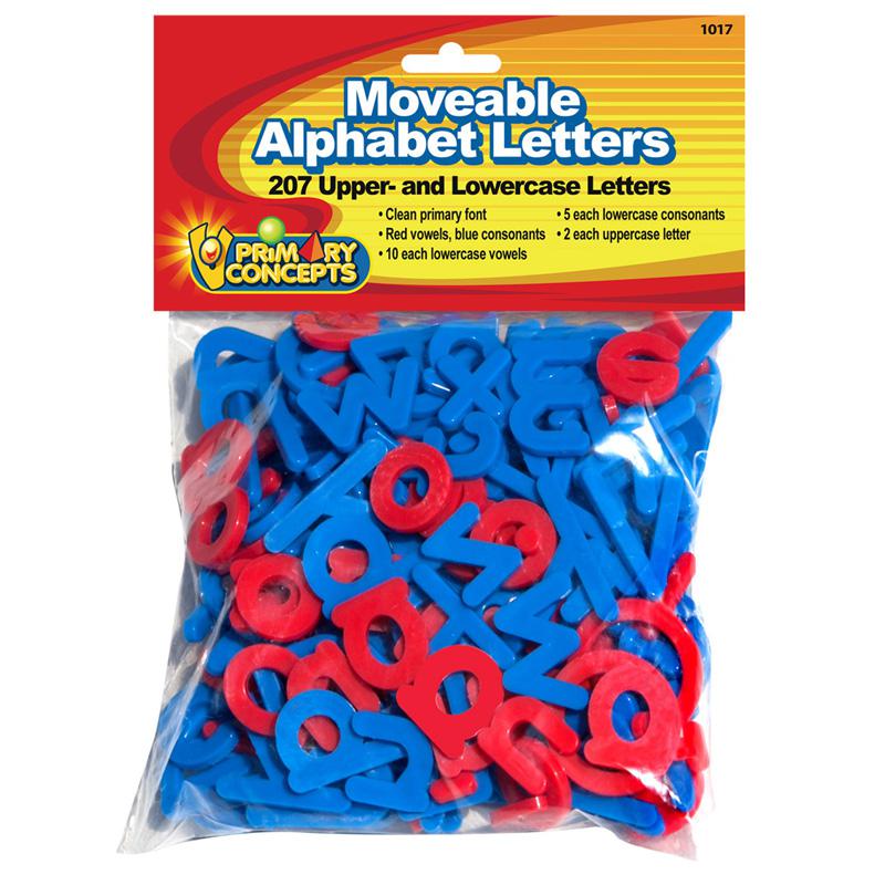 Moveable Alphabet 207 Letters