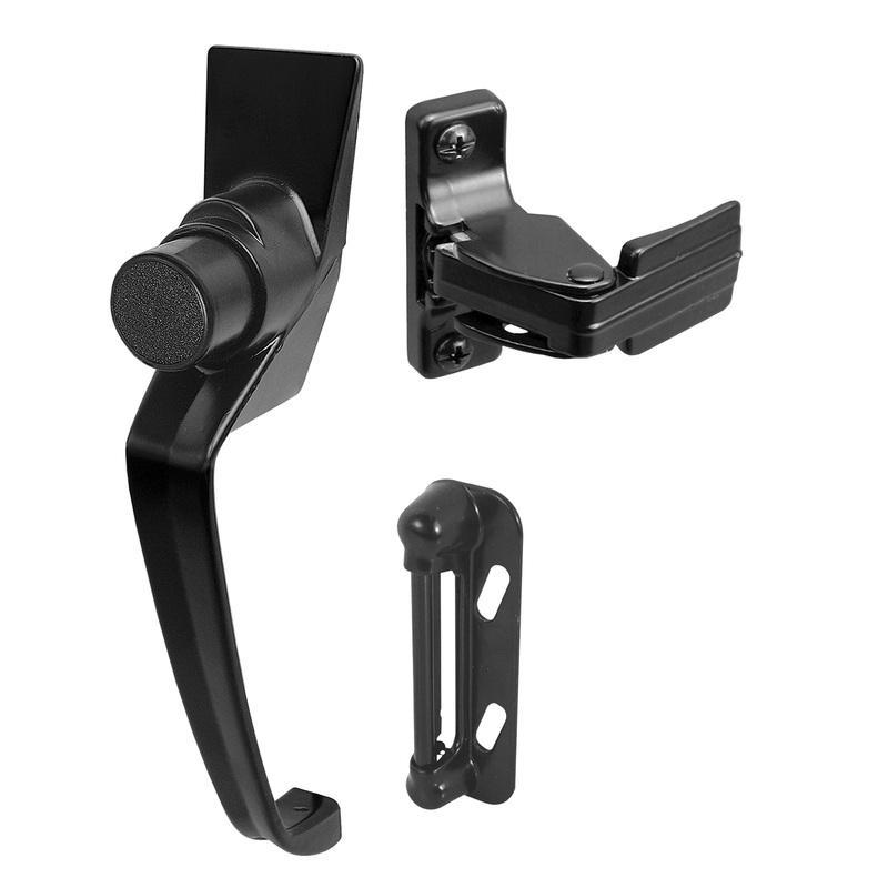 K5082 Black Push Button Latch