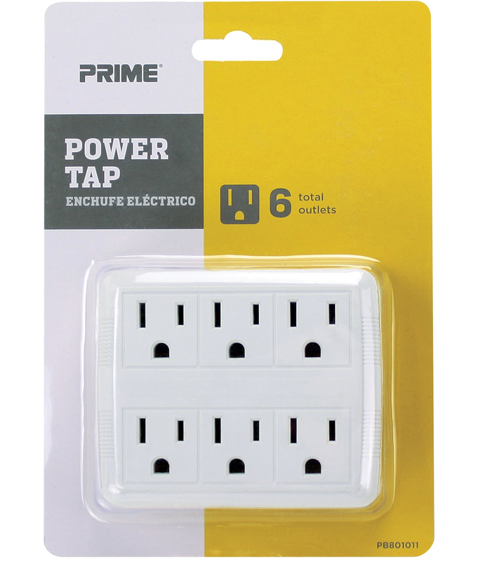 PB801011 6 Outlet Power Tap