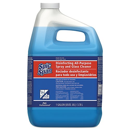 Disinfecting All-Purpose Spray and Glass Cleaner, Fresh Scent, 1 gal Bottle