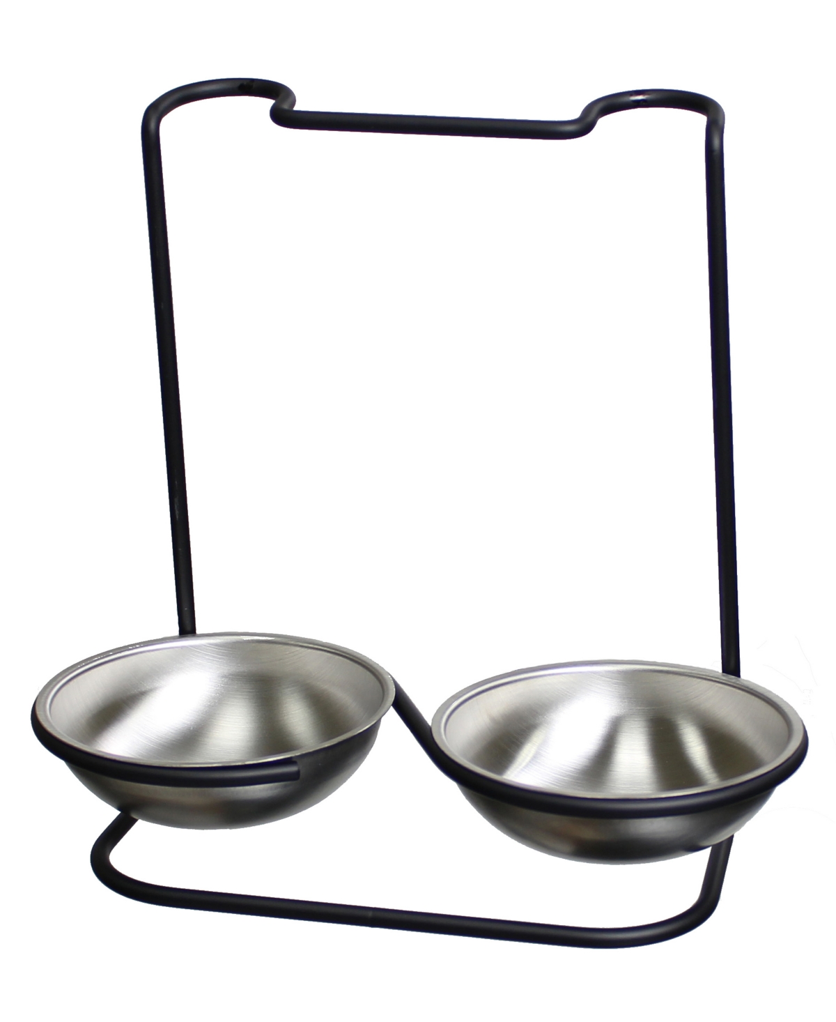 Prodyne M955 Metalla Stainless Steel Double Spoon Rest