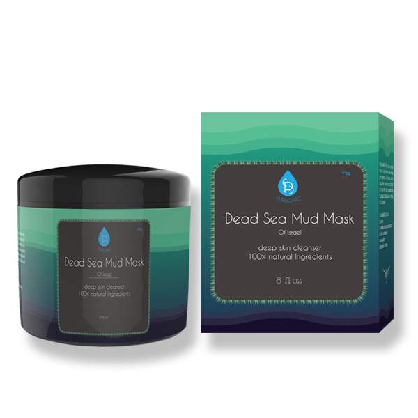 PURSONIC DSMM8 DEAD SEA MUD MASK 8oz THE MINERALS FROM THE