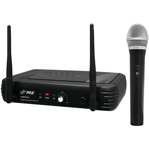 Pyle PDWM1800 Premier Series Professional UHF Wireless Handheld Microphone System