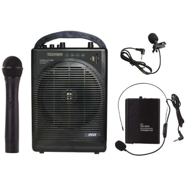 Pyle Pro PWMA1216BM Portable Bluetooth Amp & Microphone System