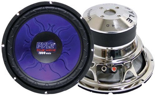 SUBWOOFER 12" PYLE 1200W DVC DUAL 90OZ. MAGNETS (180OZ TOT)