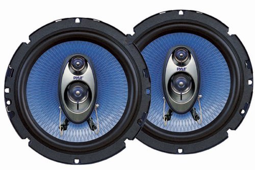 Pyle 6.5" 3-Way Speakers - BLUE LABEL SERIES