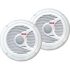 Pyle Marine 6.5" Dual Cone Speakers (White)