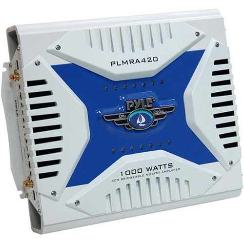 Pyle Marine 4 Channel Amplifier 1000W Max