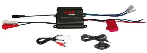 Pyle Marine 2 Channel Amplifier 400W Max - Black finish