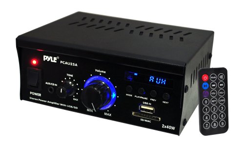Pyle mini 2CH amplifier with USB