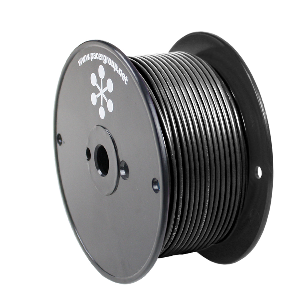 Pacer Black 16 AWG Primary Wire - 250'