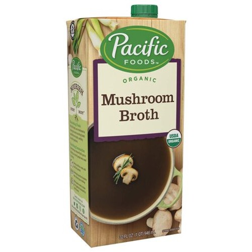 Pacific Natural Mushroom Broth (12x32 Oz)