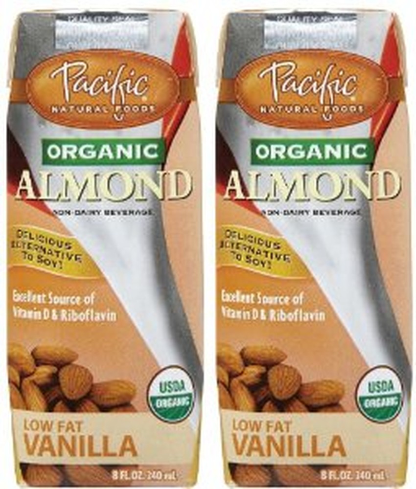 Pacific Natural Naturally Almond Vanilla Low Fat Beverage (12x32 Oz)