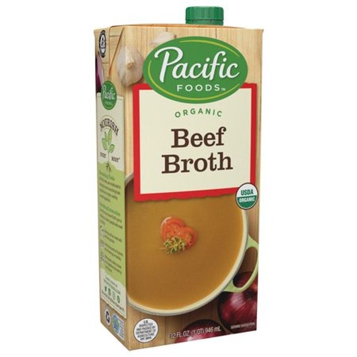 Pacific Natural Beef Broth (12x32 Oz)