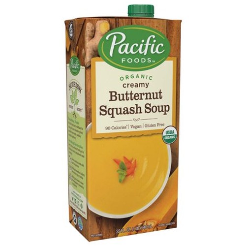 Pacific Natural Creamy Butternut Squash Soup (12x32 Oz)