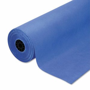 Rainbow Kraft Colored Kraft Duo-Finish Kraft Paper - ClassRoom Project - 36"Width x 1000 ftLength - 1 / Roll - Royal Blue - Kraf