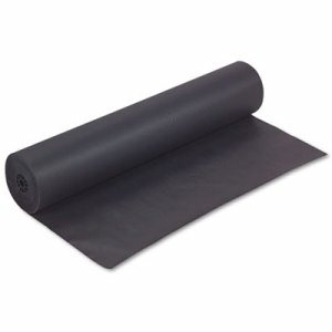 Rainbow Kraft Colored Kraft Duo-Finish Kraft Paper - ClassRoom Project - 36"Width x 1000 ftLength - 1 / Roll - Black - Kraft