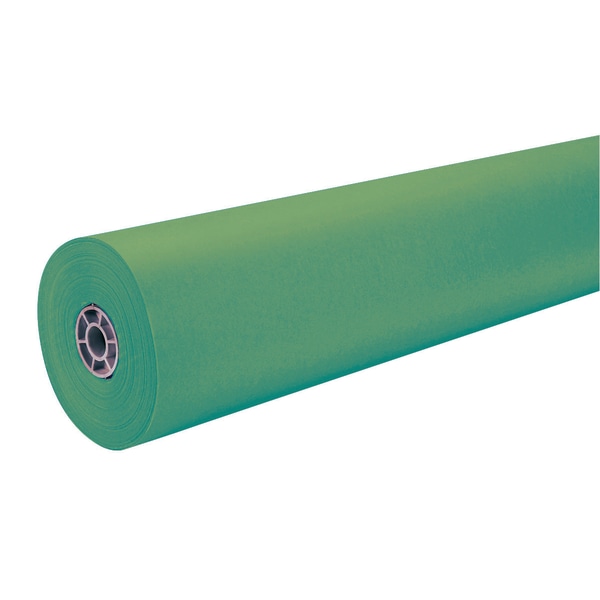 Spectra ArtKraft Duo-Finish Kraft Paper - ClassRoom Project - 36"Width x 1000 ftLength - 1 / Roll - Brite Green - Kraft