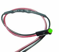 80202 1/8in LED Dash Indicator Light/Green