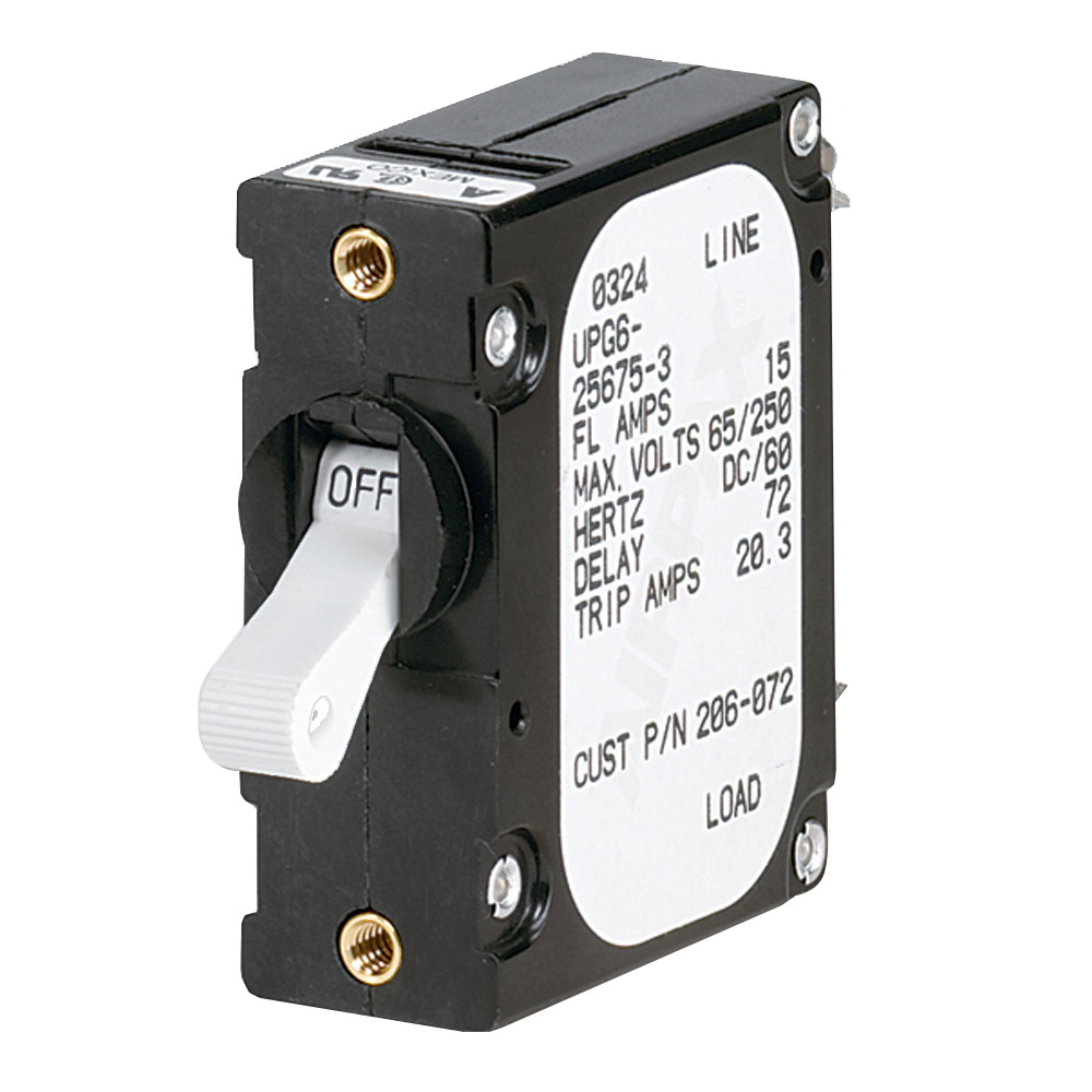 Paneltronics 'A' Frame Magnetic Circuit Breaker - 50 Amps - Single Pole