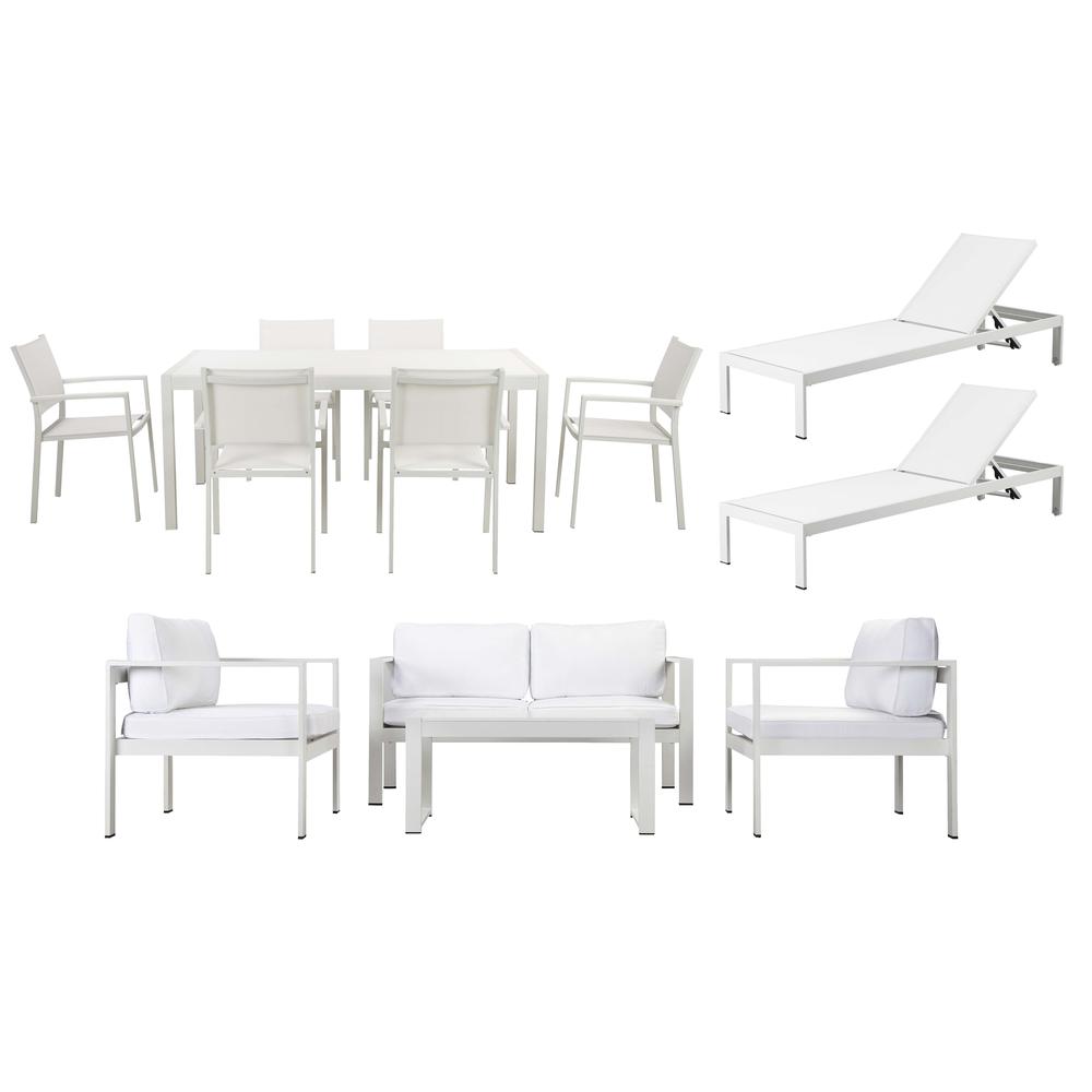 Karen 13 Piece Set, White