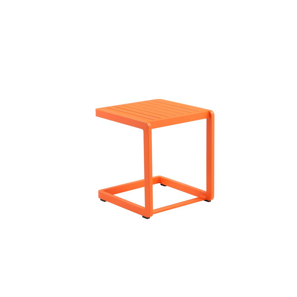 Chris Side Table Orange