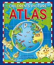 CHILDREN'S PICTURE ATLAS Colorful detail, maps, flags, glossary, index (Age 7)