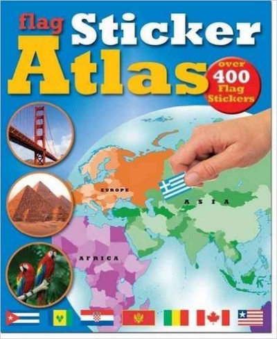 FLAG STICKER ATLAS, With over 400 Flag Stickers (Age 7+)