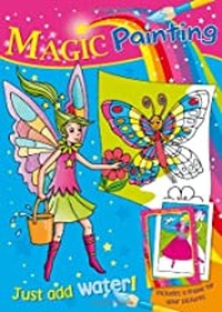 Magic Painting - BUTTERFLY: No mess! A wet brush and the colors appear! (Age 3+)