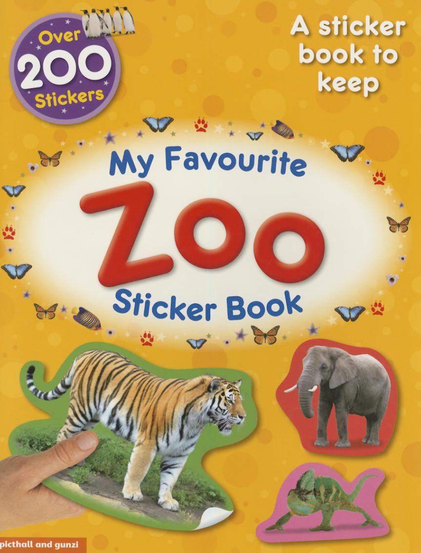 My Favourite ZOO Sticker Book (Age 5+)