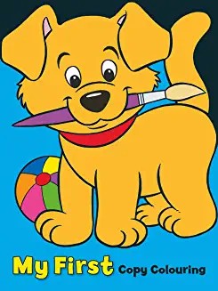 My First Copy Colouring Book - PUPPY and company