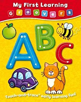 My First Learning Groovers - ABC, Touch & trace book, lots of learning fun (Age 0-3)