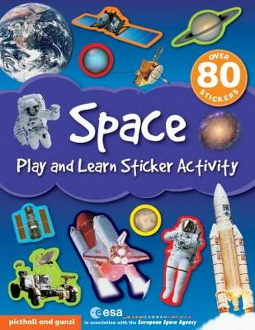 Play and Learn Sticker Activity - Space (Age 3+)