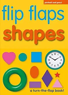 Teach Your Toddler, FLIP FLAPS - SHAPES (Age 3+)