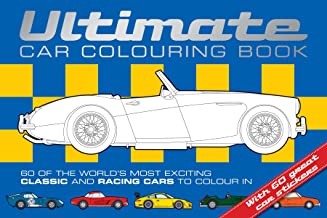 ULTIMATE CAR COLOURING BOOK (Age 7+)