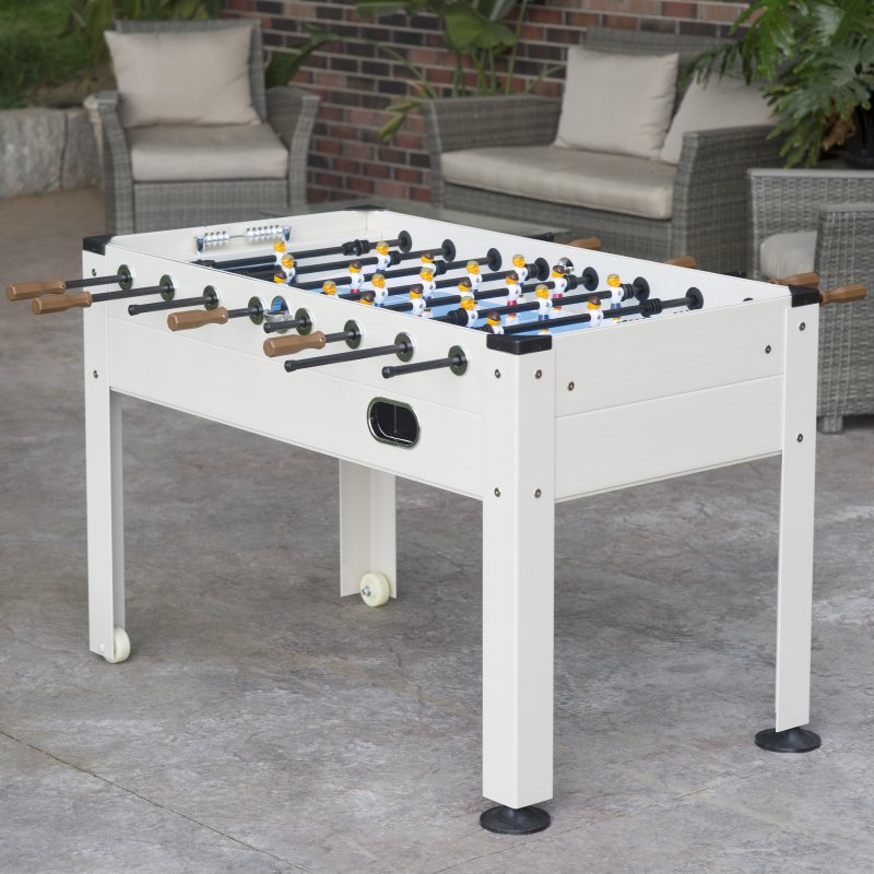 Blue Sky 57" Outdoor Soccer Table-Beach Wood