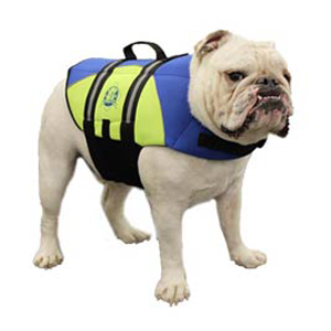 Neoprene Doggy Life Jacket M Blue/Yellow