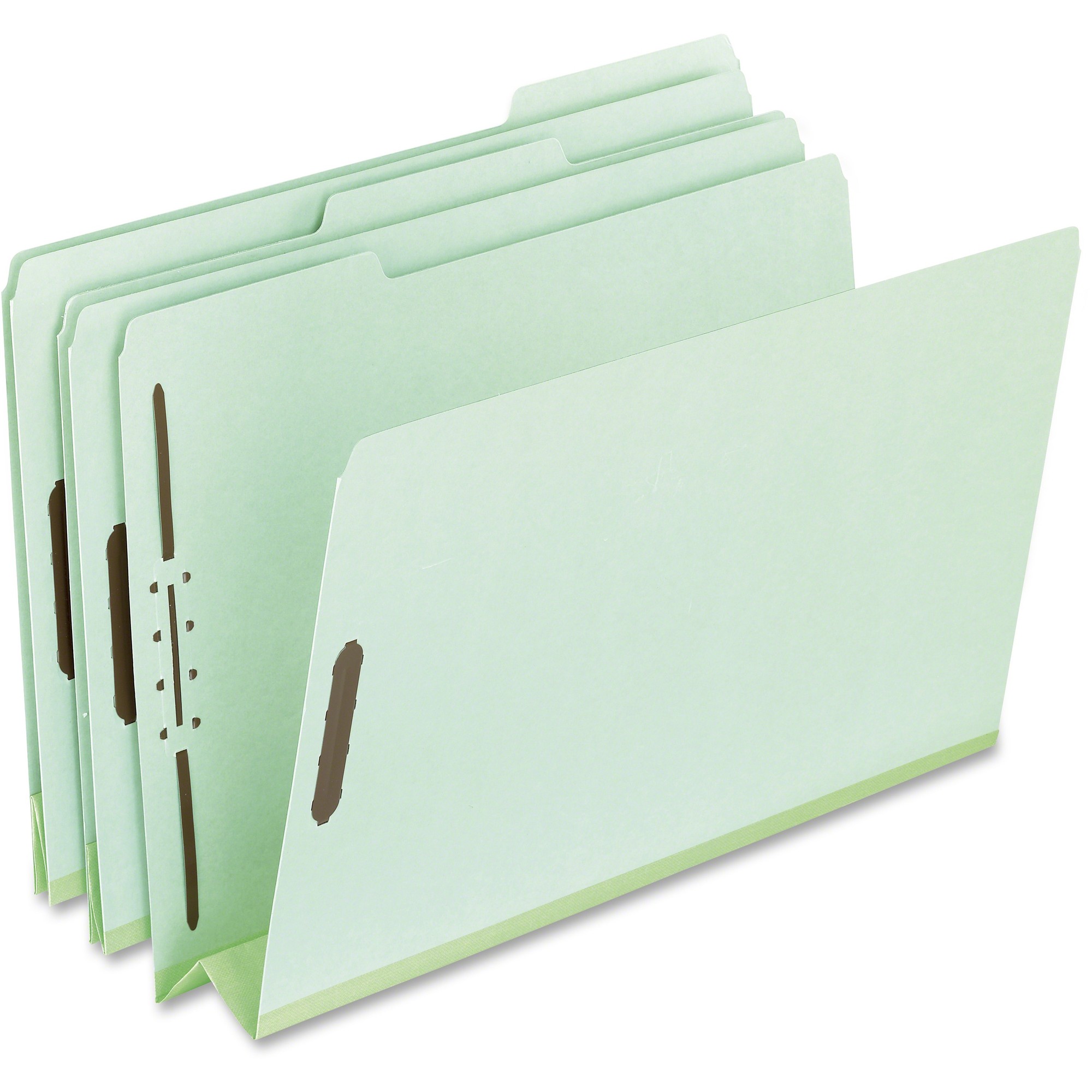 Pendaflex Pressboard Folders with Fastener - 8 1/2" x 11" - 3" Expansion - 2 Fastener(s) - Top Tab Location - Assorted Position 